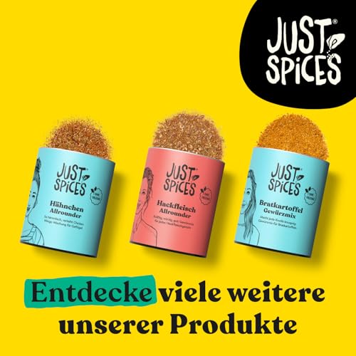 Just Spices Hähnchen Allrounder I Mariniere Geflügel, Brathähnchen, Wings und vieles mehr I Gewürzdose, 79 g