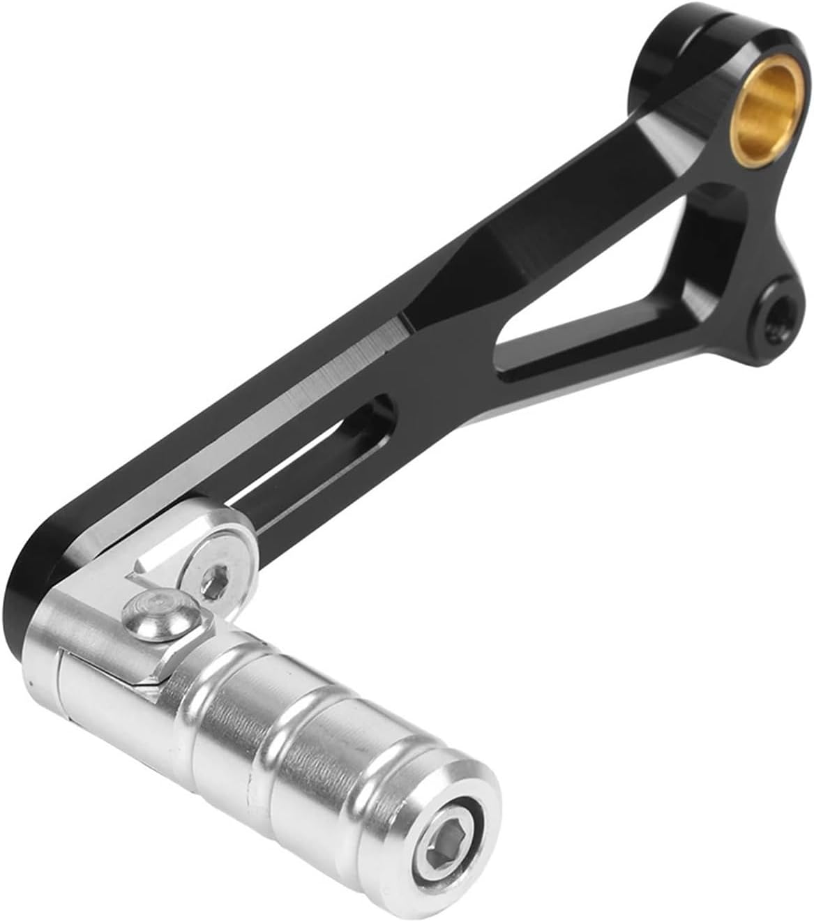 Motorcycle Adjustable Folding Gear Lever, Compatible with BMW G310R 2016-2024, G310 R G 310R, Quick Shifter Clutch Lever, Shift Lever Rod(Silver)
