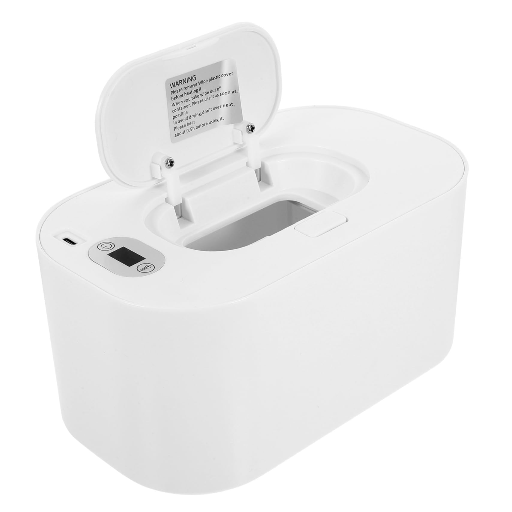 Amosfun 4 Stück USB Wischwärmer für Tragbarer Feuchttuch Heizer für Reisen Kompatibel mit Verschiedenen von Feuchten Tüchern aus Sicherem und Gefertigt