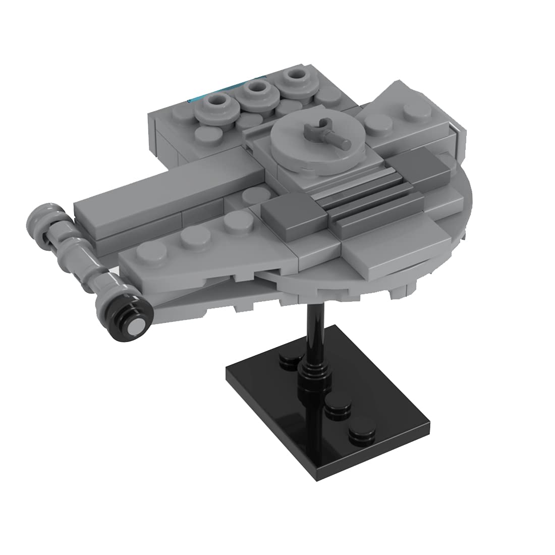 Sugeren Mini Spacecraft, Dash Rendar Outrider Microfighter Building Set, 55 Pieces Exclusive Building Blocks Model, Compatible with Lego Star Wars
