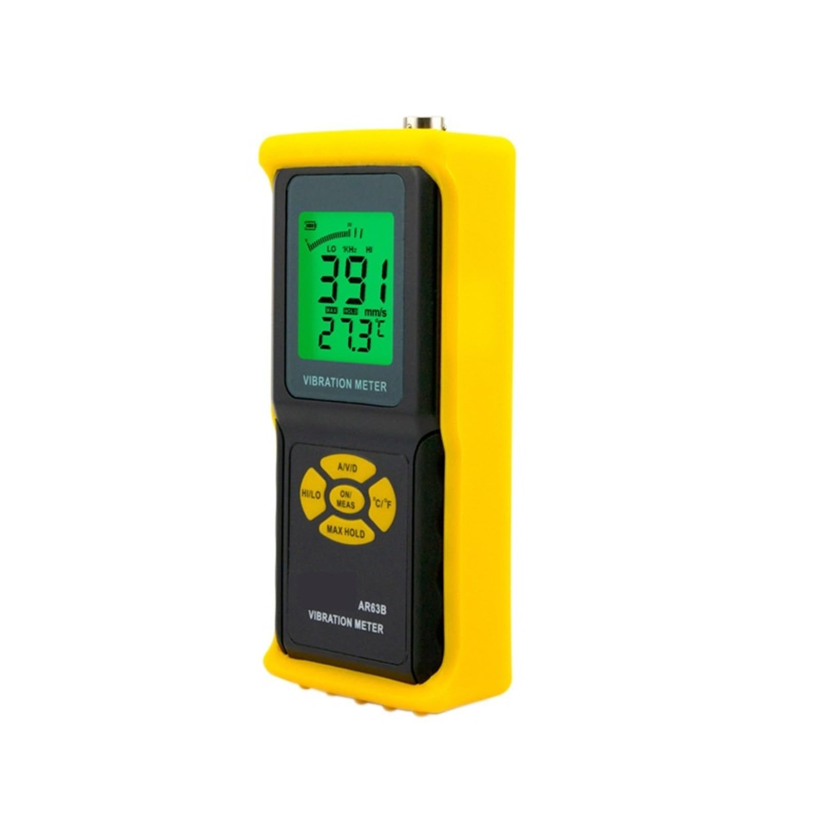 Misuratore di vibrazioni digitale Misuratore di vibrazioni di precisione digitale AR63B, analizzatore di misura for uso a lungo termine