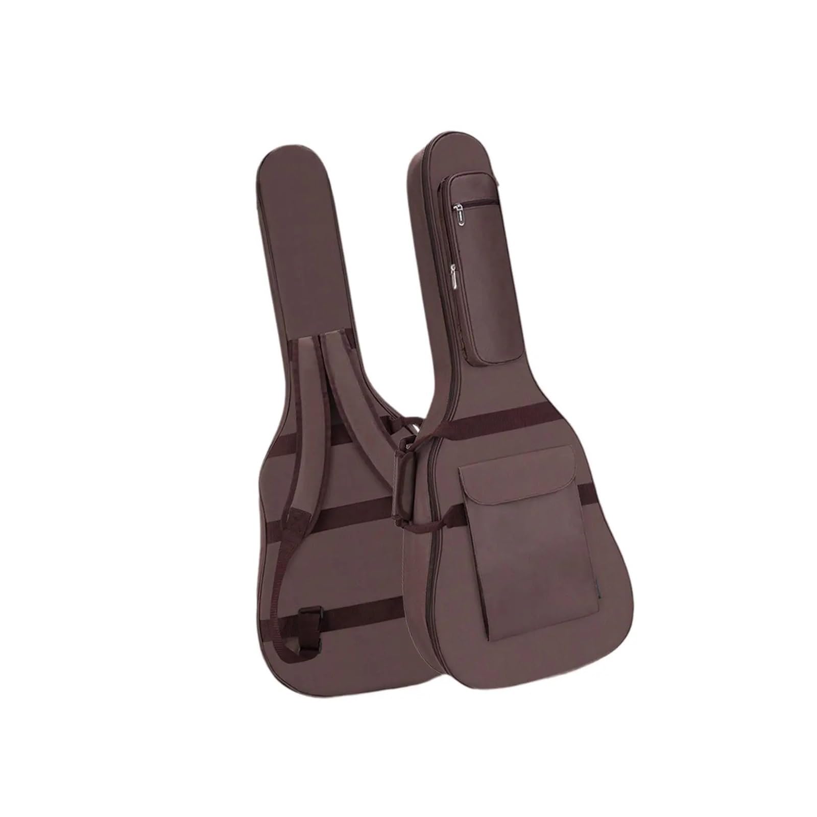 Bolsa de Transporte for Guitarras eléctricas 40-41 Pulgadas con Correa for el Hombro para Guitarra(Coffee)