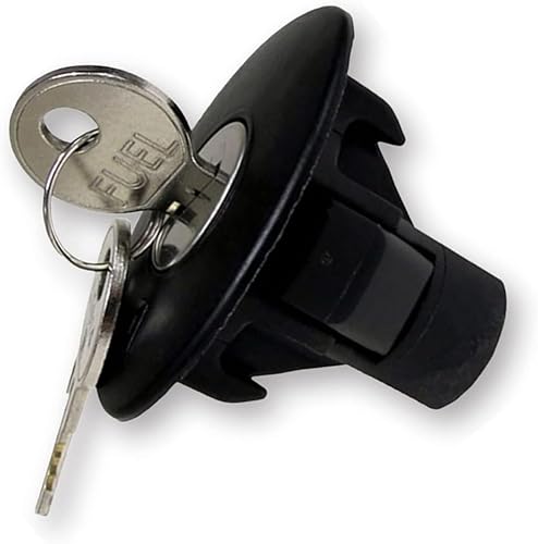 Miniatura 1 de Pack-1 Tapa para depósito de combustible para automóvil, tapón de llenado con bloqueo automotriz, cubierta sellada con dos llaves, repuesto de