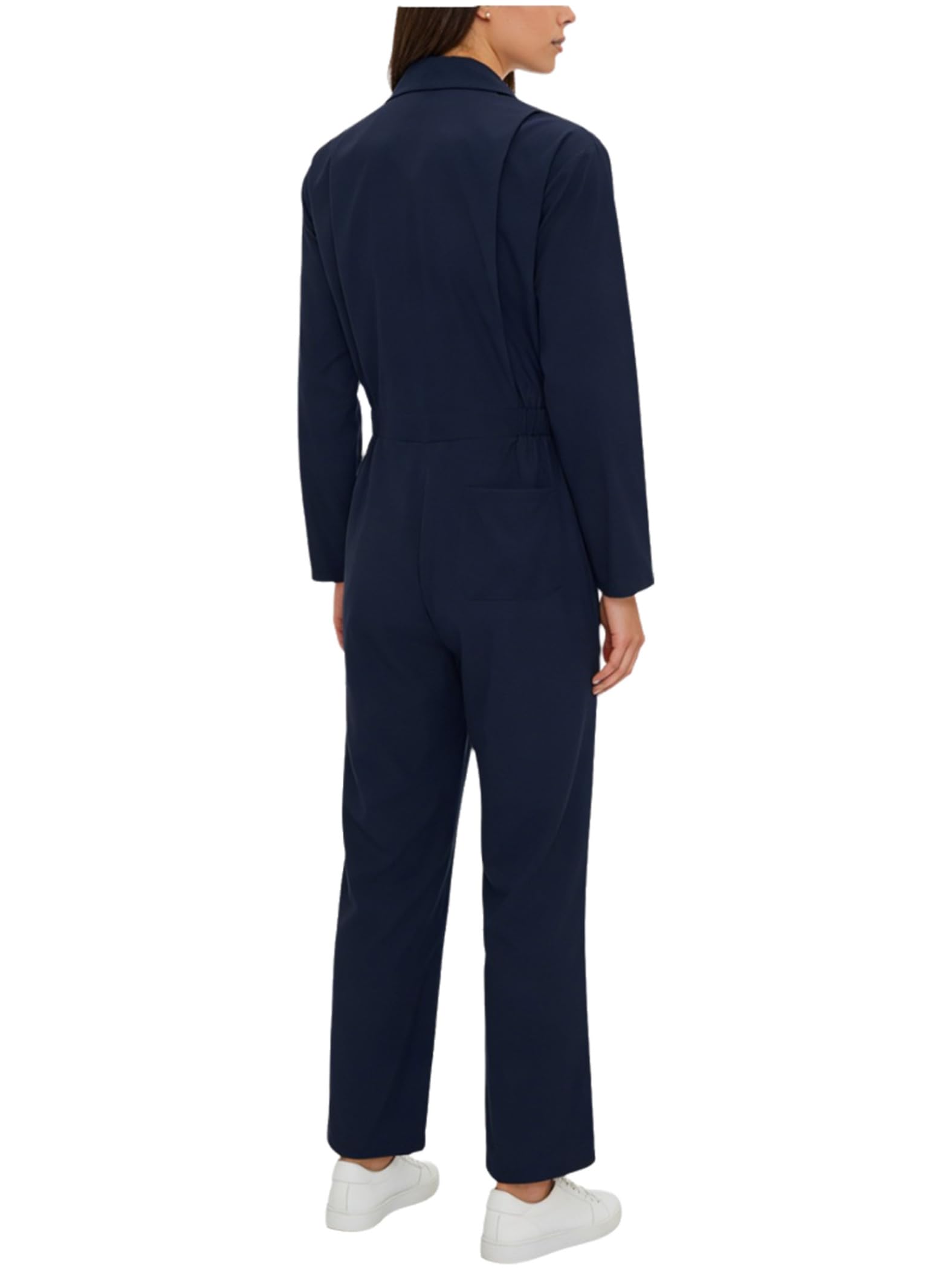 Combinaison Travail Pour Femmes Blause Jumpsuit Combinaison Protection Rallye Mécanicien Chantier Vêtements Travail