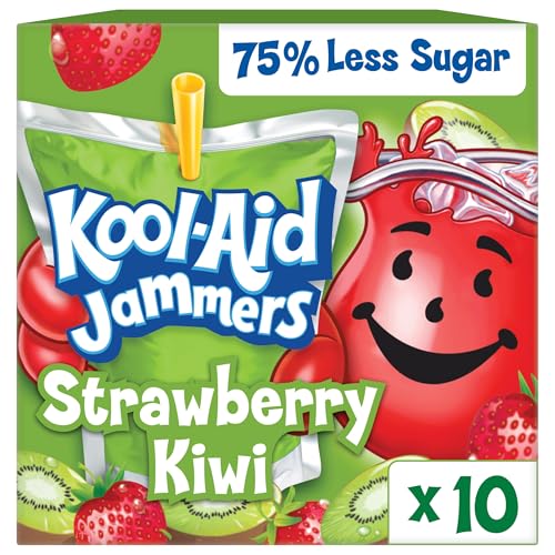 15% coupon - Kool-Aid Jammers Strawberry Kiwi, 6oz, 10 pouches
