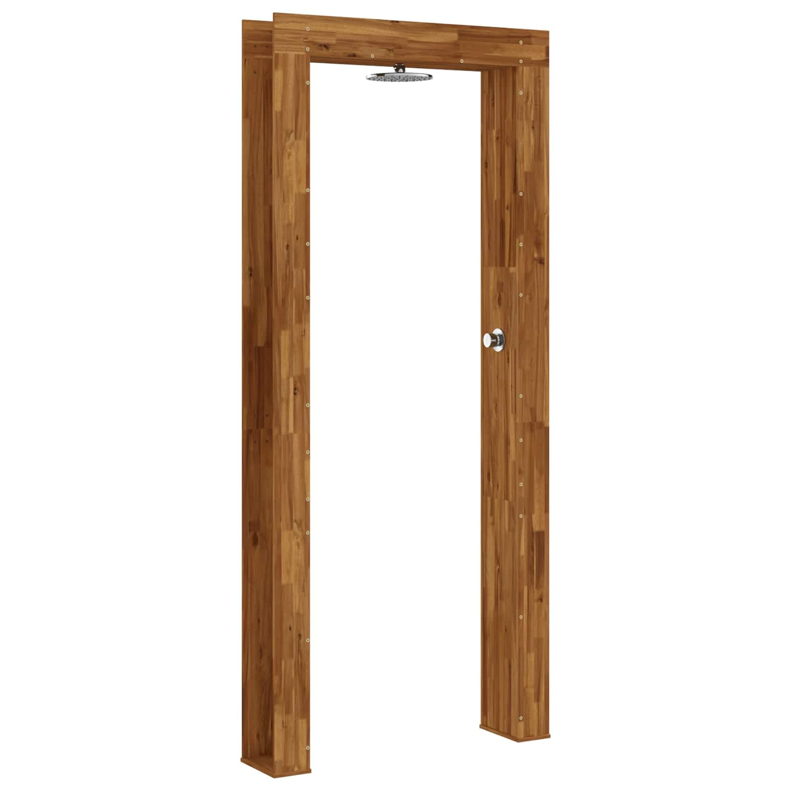 vidaXL Ducha exterior 226 cm Natural
