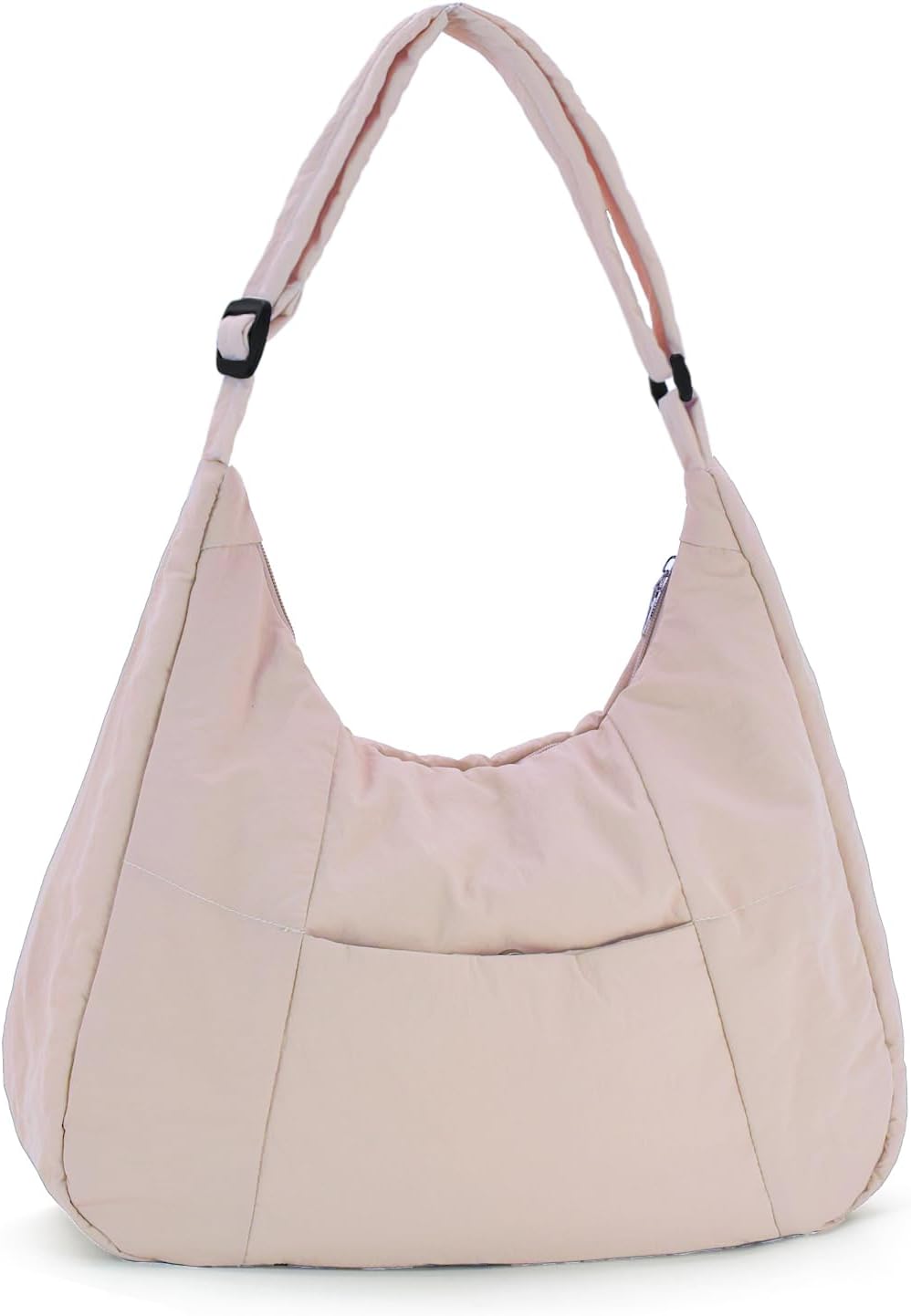 KAMEILONG Large Nylon Crossbody Purse Women Hobo Crescent Shoulder Bag Slouchy Tote Bag Casual Weekend Handbag for Women