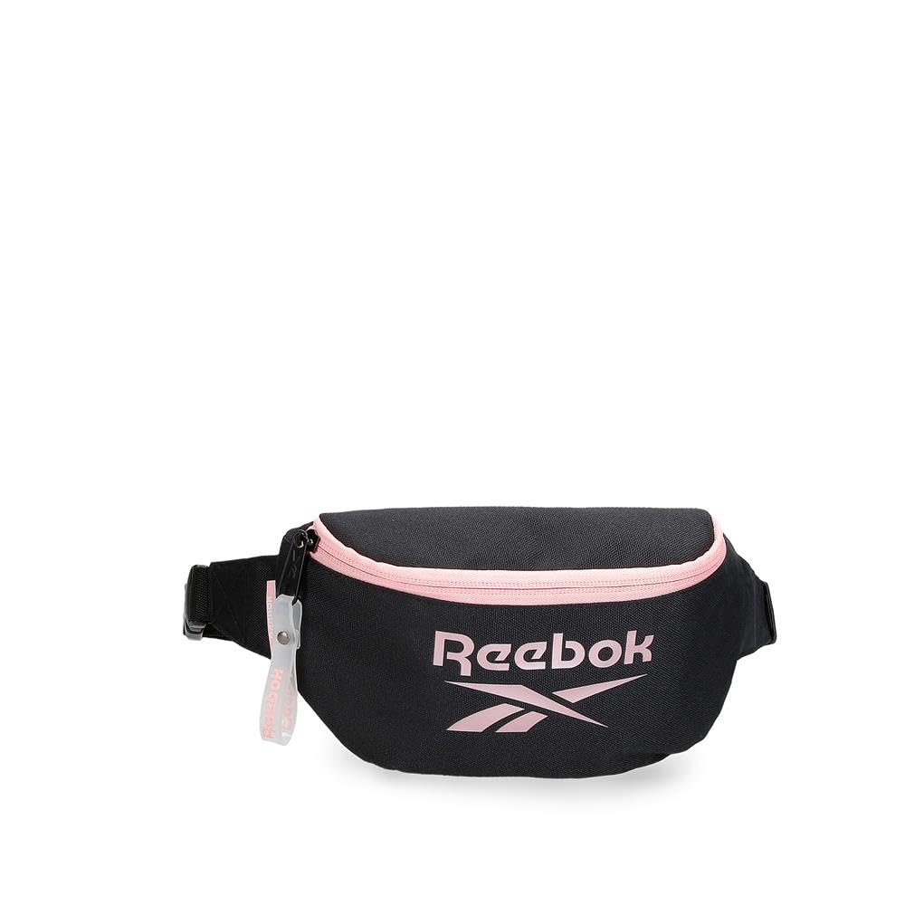 Reebok Beverly Riñonera Negro 21,5x12x7 cms Poliéster