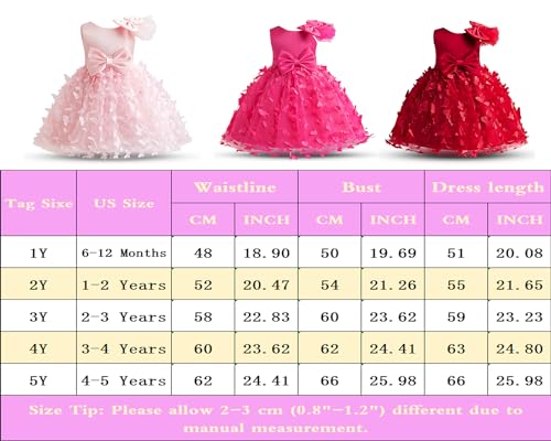 Image of HNXDYY Little Girls Princess Dress Girls Fancy Party Costume