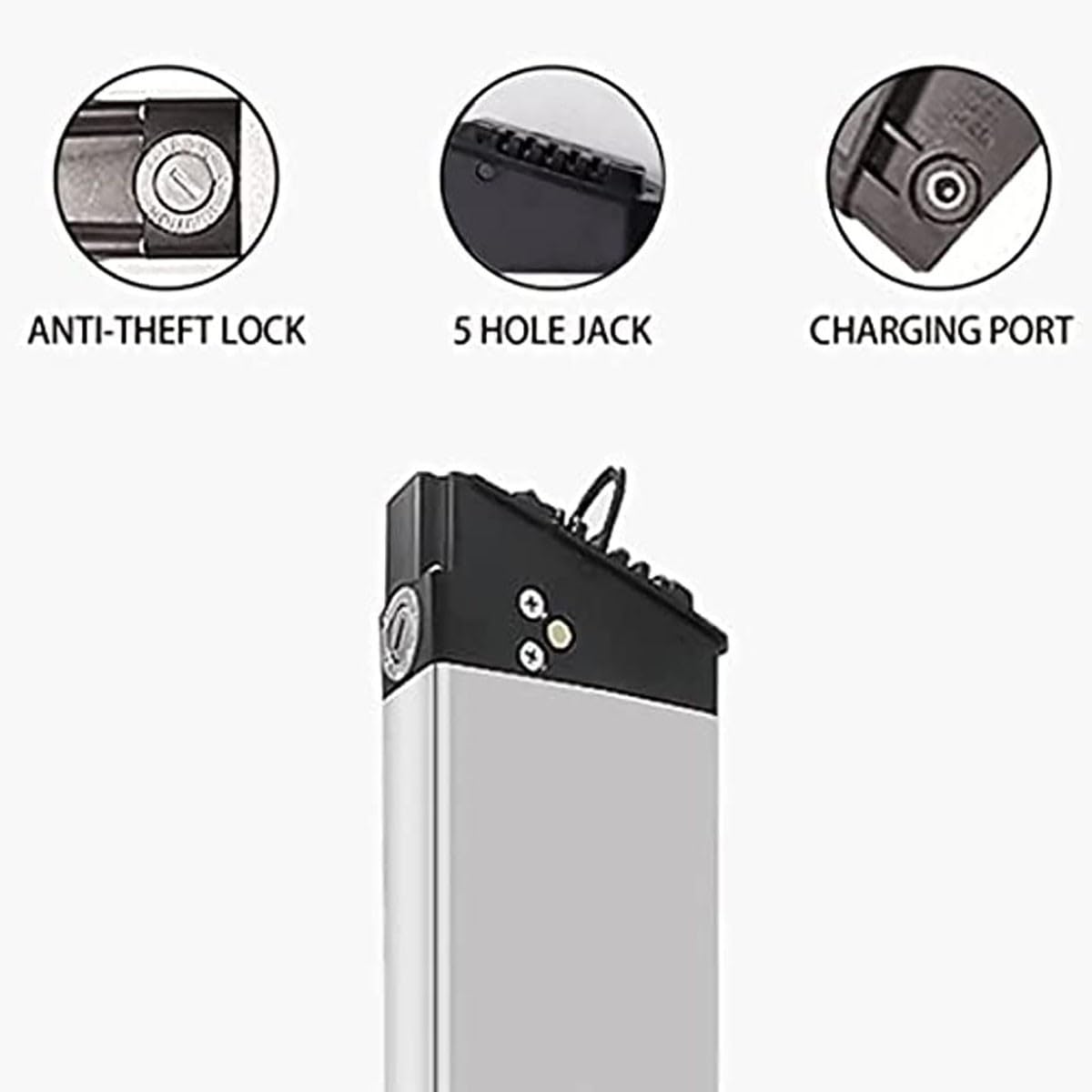 Velo Électrique Batterie 36V 48V Ebike Batterie Li-ION 10ah 12.5ah 15ah 20ah Remplaçable Batterie Haute Puissance avec Chargeur pour Scooter Fauteuil Roulant Voiture Moto Ebike