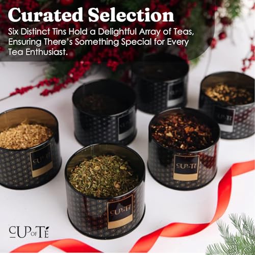 Set de té orgánico surtido en 6 latas miniatura 4