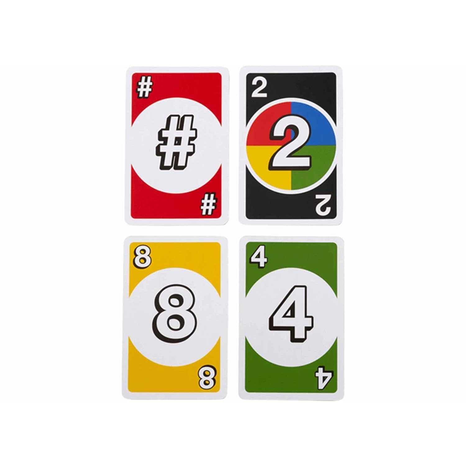 Mattel Uno Lot de 3 jeux de cartes Dos et Skip-Bo