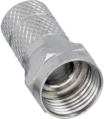 InLine 21363 Spina SAT F-Type Volante per Cavi Coassiali con Diametro Esterno mm 100 Pezzi Nero InLine 21363 Spina SAT F-Type Volante per Cavi Coassiali con Diametro Esterno mm 100 Pezzi Nero