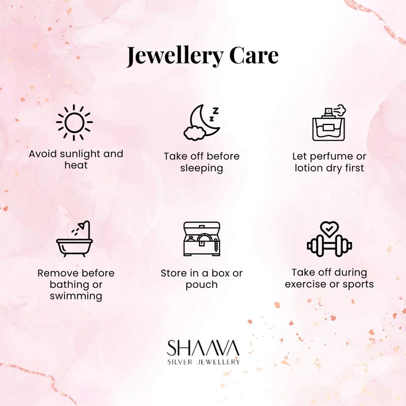 Image of Pure Silver Stud Earrings | Rhodium Plated | 6 Months Warranty