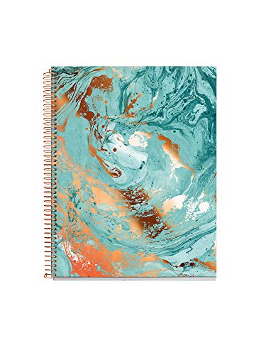 miquelriusu00a0u0096u00a0Pack avec 3u00a0cahiers spirales A4u00a0120u00a0feuilles quadrillage Intérieur 4u00a0couleurs, Minéral Copper
