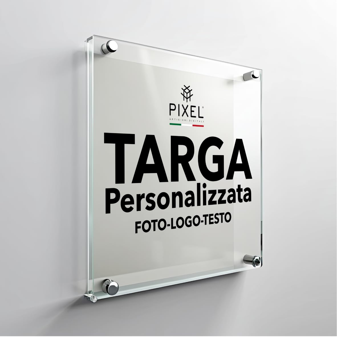 Plaque Personnalisée En Plexiglas Pour Extérieur Avec Logo