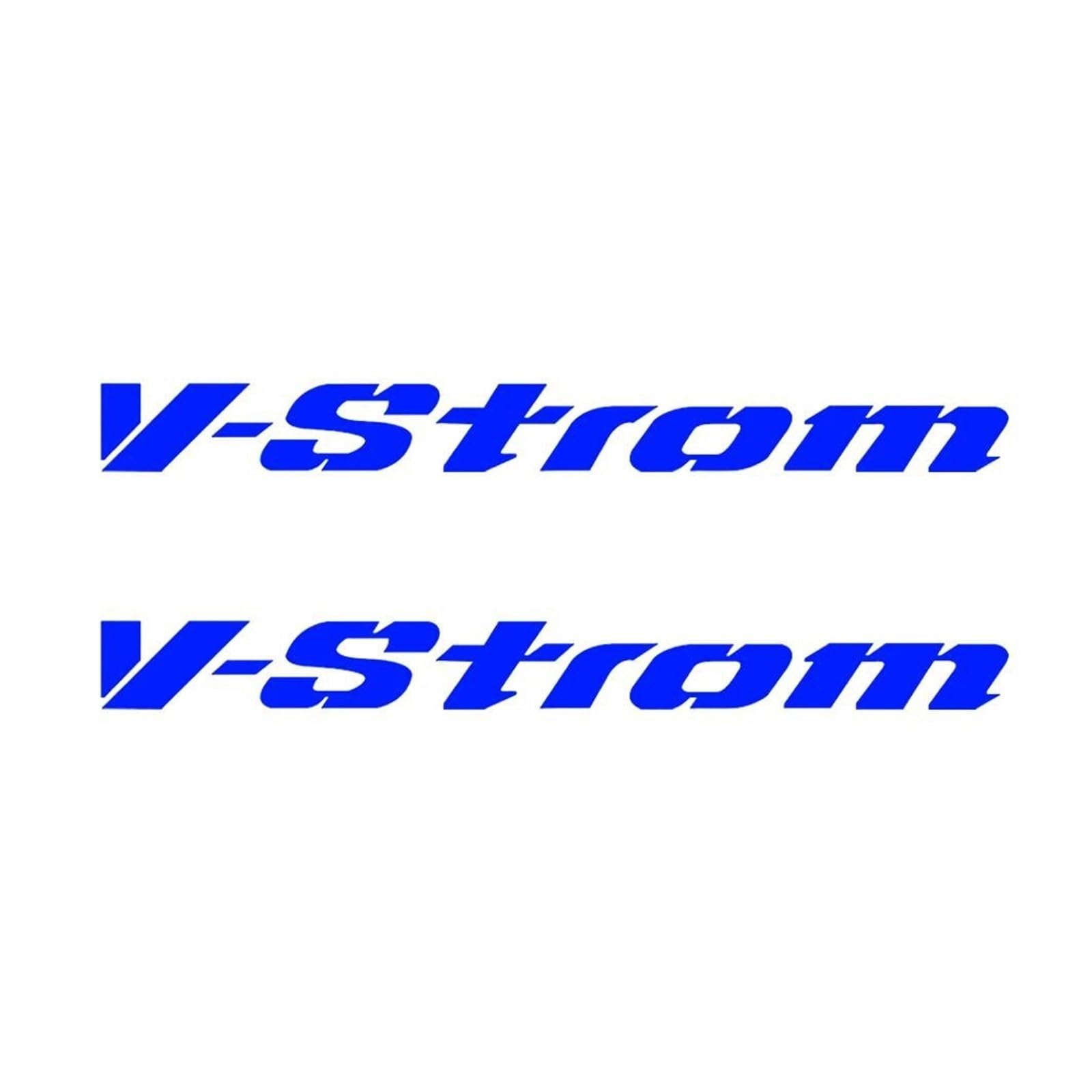 Compatible with VStrom 1050 XT VSTROM 250 650 1000 1050 VStrom 250 SX 650 DL 650 XT 800 DE Motorcycle Reflective Stickers(Blue)