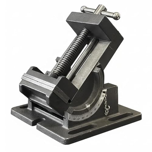 Morsa inclinable X taladro a columna fresa Sogi Mi/115 Fresadora