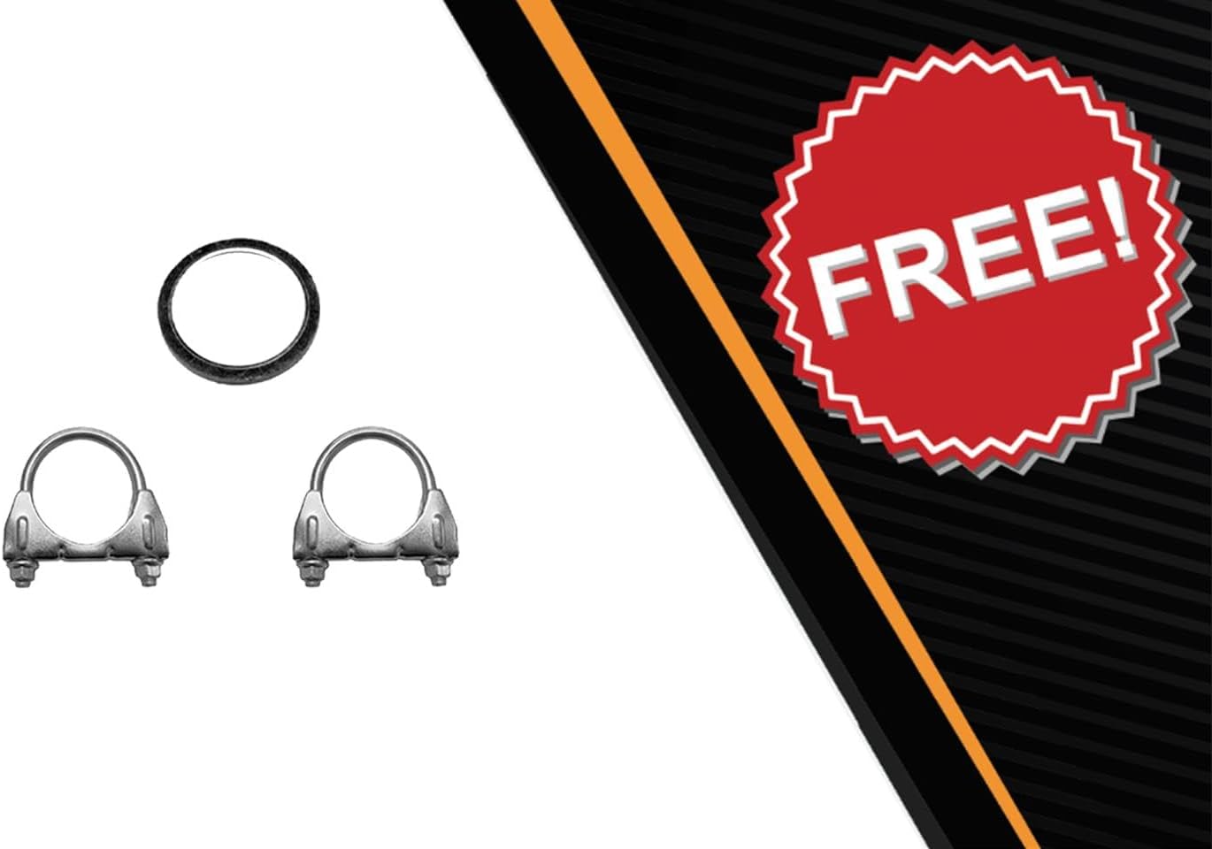 Exhaust Resonator Pipe and Muffler Compatible for 2009-2015 Toyota Venza 2.7L | Stainless Steel | Northeastern Exhaust | Free Clamps and Gasket Included | Automotive Replacement Part | Direct-Fit