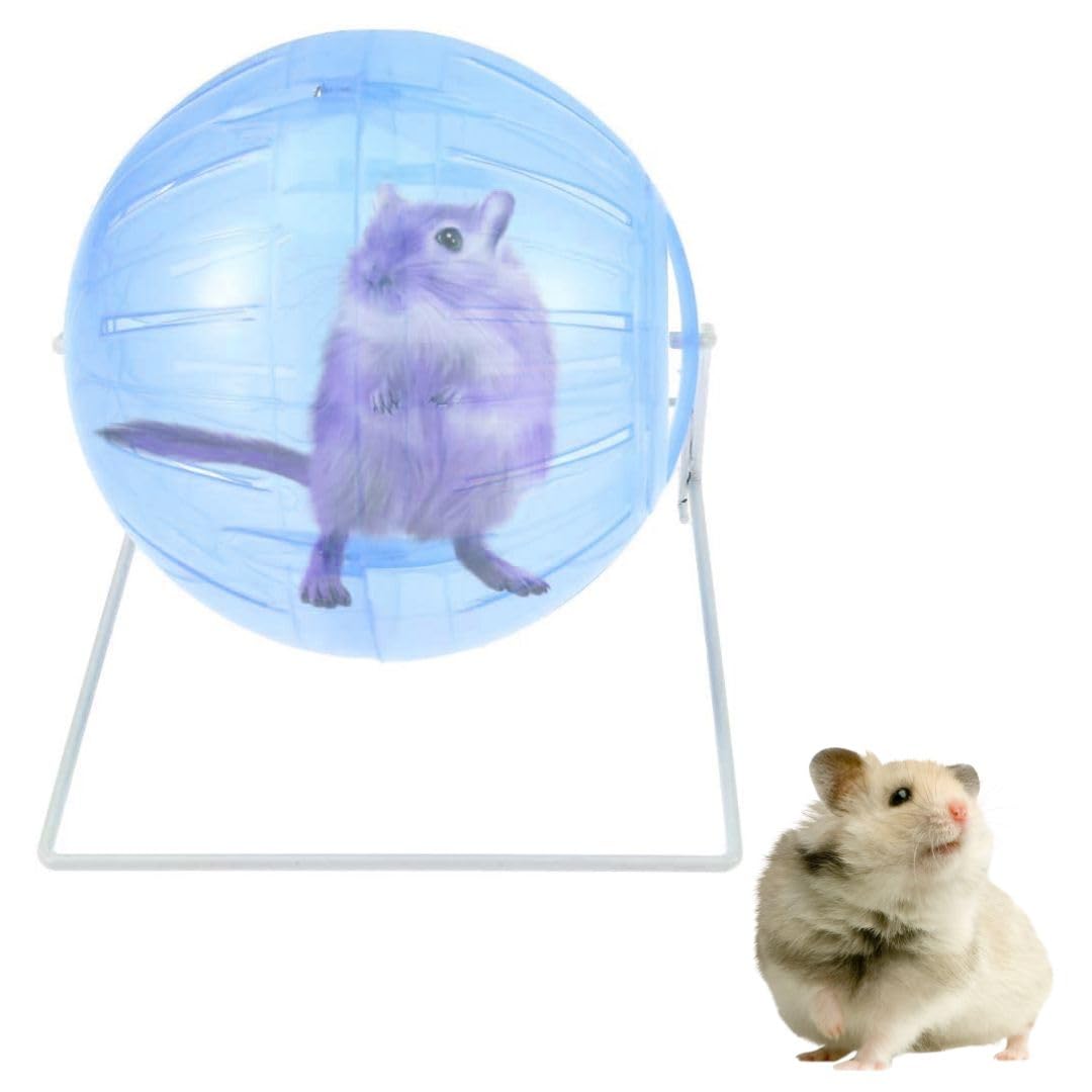 Sage Square Hamaster Exercise Ball with Stand Running Ball Cage Accessories for Hamster Hedgehog Rat Squirrel Guinea Pig (B0CVL6WP1Q) Amazon Price History, Amazon Price Tracker