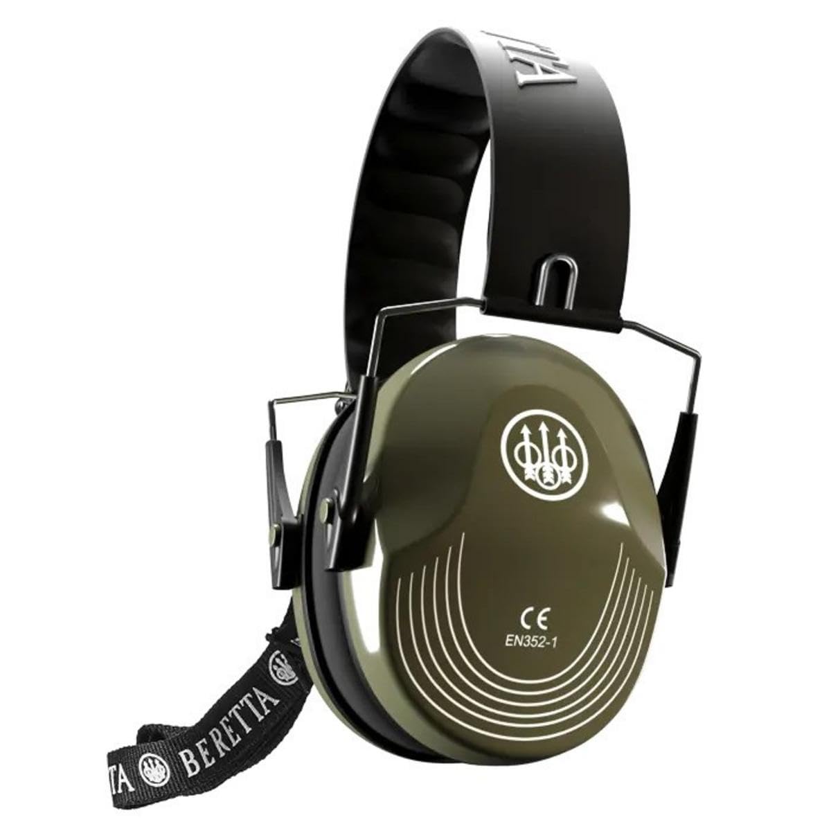 Beretta Unisex New Prevail nauszniki, zielony, jeden rozmiar