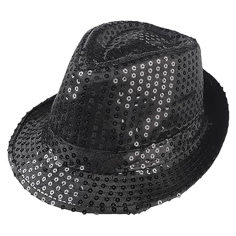 Starsouce Sequin Fedora Hat Cover
