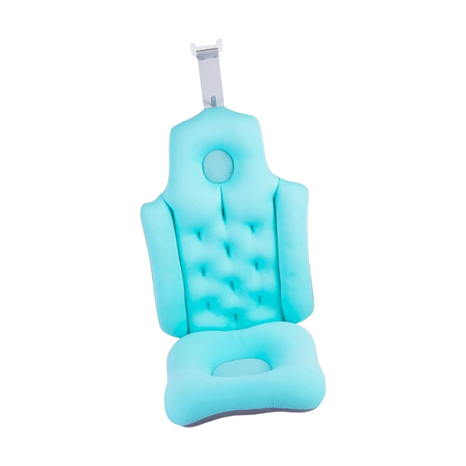 Oreillers de bain relaxation bleu : la solution contre la nuque raide