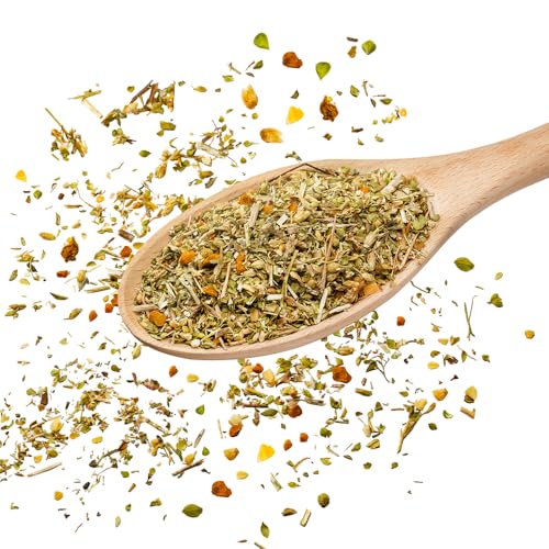 AniCanis Bio Pummelchen - Stoffwechselkräuter Kräutermix getrocknet - ideal für übergewichtige Hunde - Übergewicht Stoffwechsel Kräuter vom Tierheilpraktiker - 100g