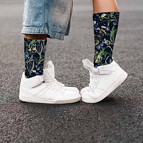 Image of Pehede Socks Mens Fun Dress Socks for Women Funny Novelty Crazy Design Socks