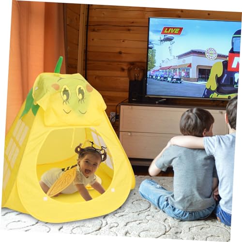 NUSITOU Spel Spelen Tent Kinder Luifel Tent Kinder Tentje Kasteel Speeltent Tentje Spelen Kinderen Tenten Kinderen Tipi Tenten Voor Kinderen Kinder Tenten Baby Huis Prinses - Afbeelding 4