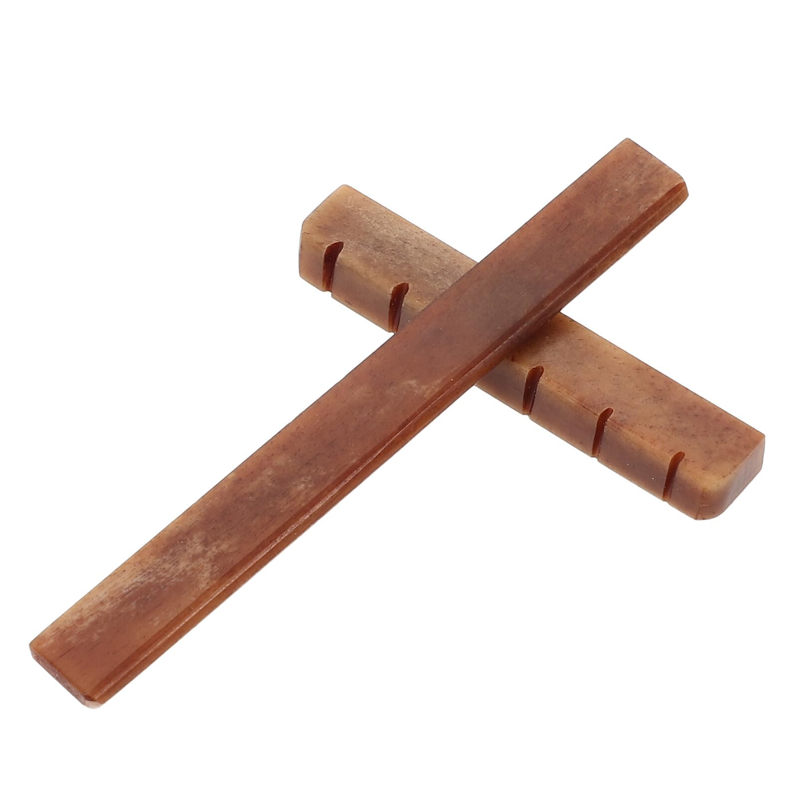 Sella e Capotasto per Chitarra Acustica in Osso di Cammello Accessori per Chitarra Testurizzazione Naturale per Prestazioni e Pratica