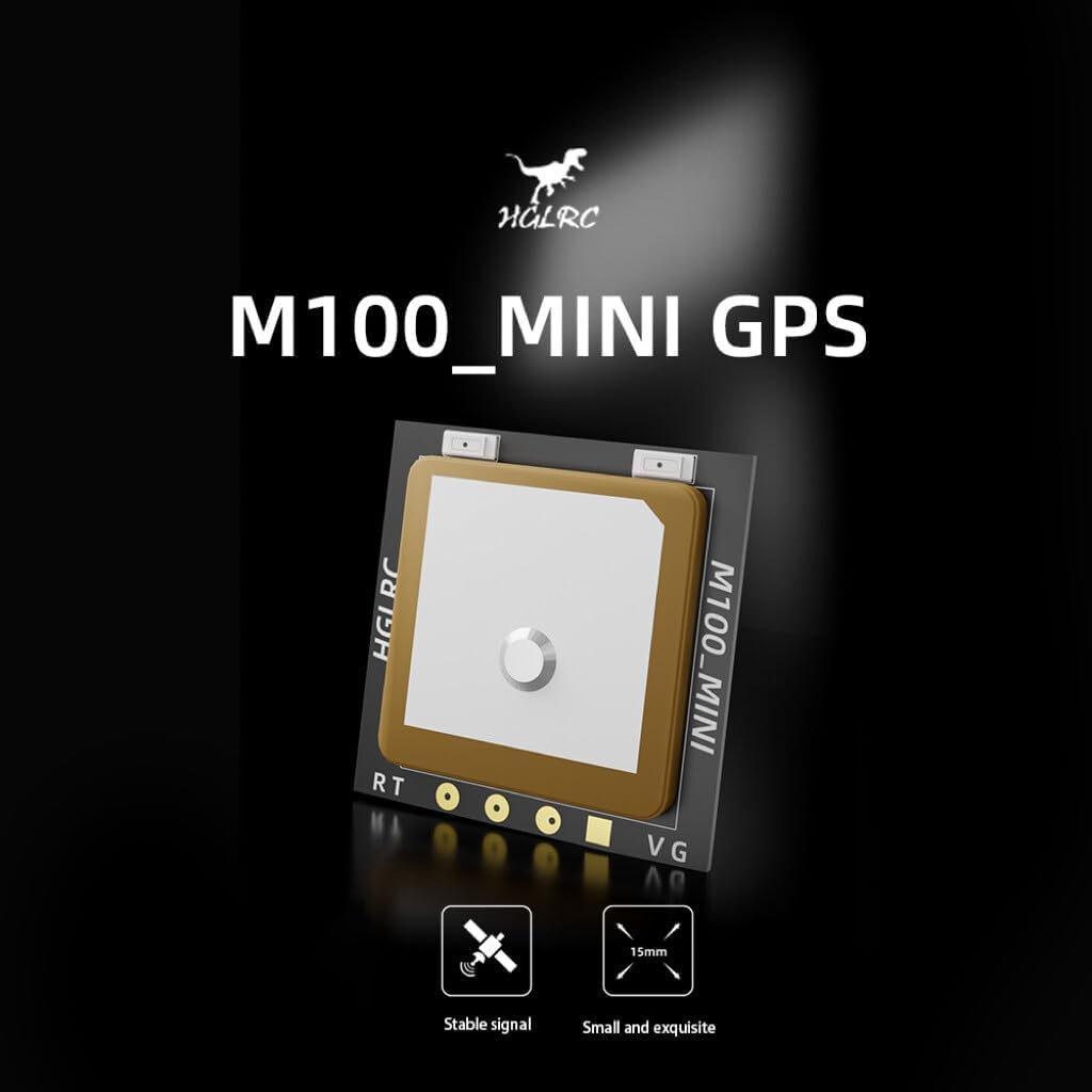 Módulo GPS HGLRC Mini M100 para UBLOX compatible con 2-7 pulgadas FPV Racing Drone