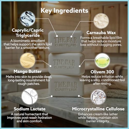 Image of Clarity Labs Detan Soap + Sensitive Skin Bar (pack of 8) || Detan Brightening Soap Bar (Detan brightening Soap (Pack of 4) + Sensitive Skin pH 5.5 Syndet Bar (Pack of 4))