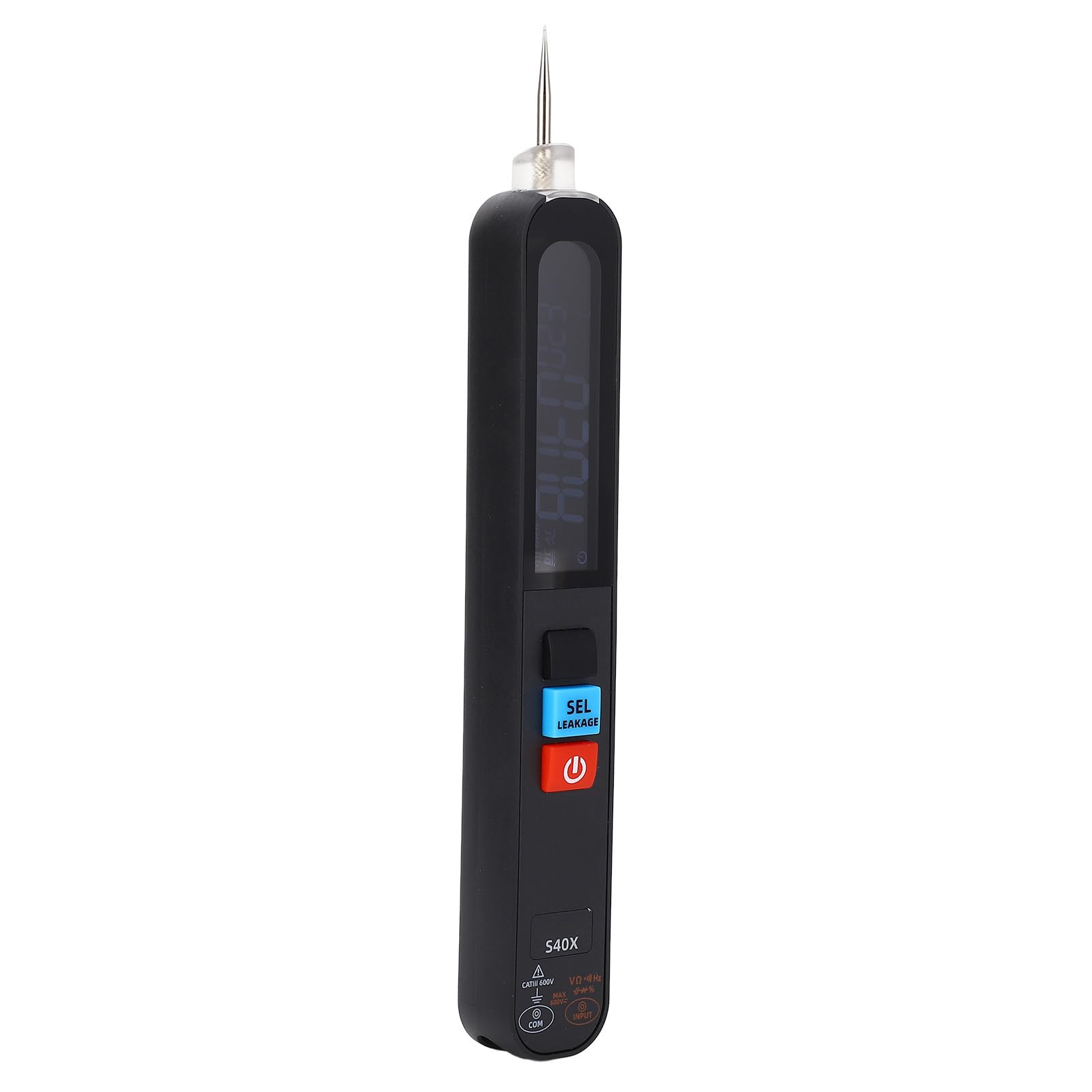Smart 6000 Counts Multimeter Pen, AC/DC Spannungsprüfer, Widerstand, Diodenprüfung. Großes LCD-Display, Automatische Abschaltung, Wiederaufladbar, Tragbares Messgerät mit Clip