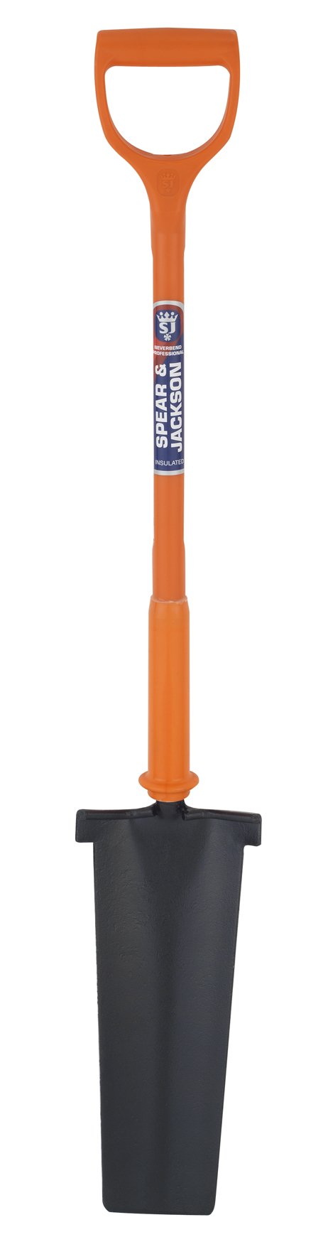 Spear & Jackson 2159PF/INS isolierte Polyfaser-Newcastle-Drainageschaufel mit Trittkante