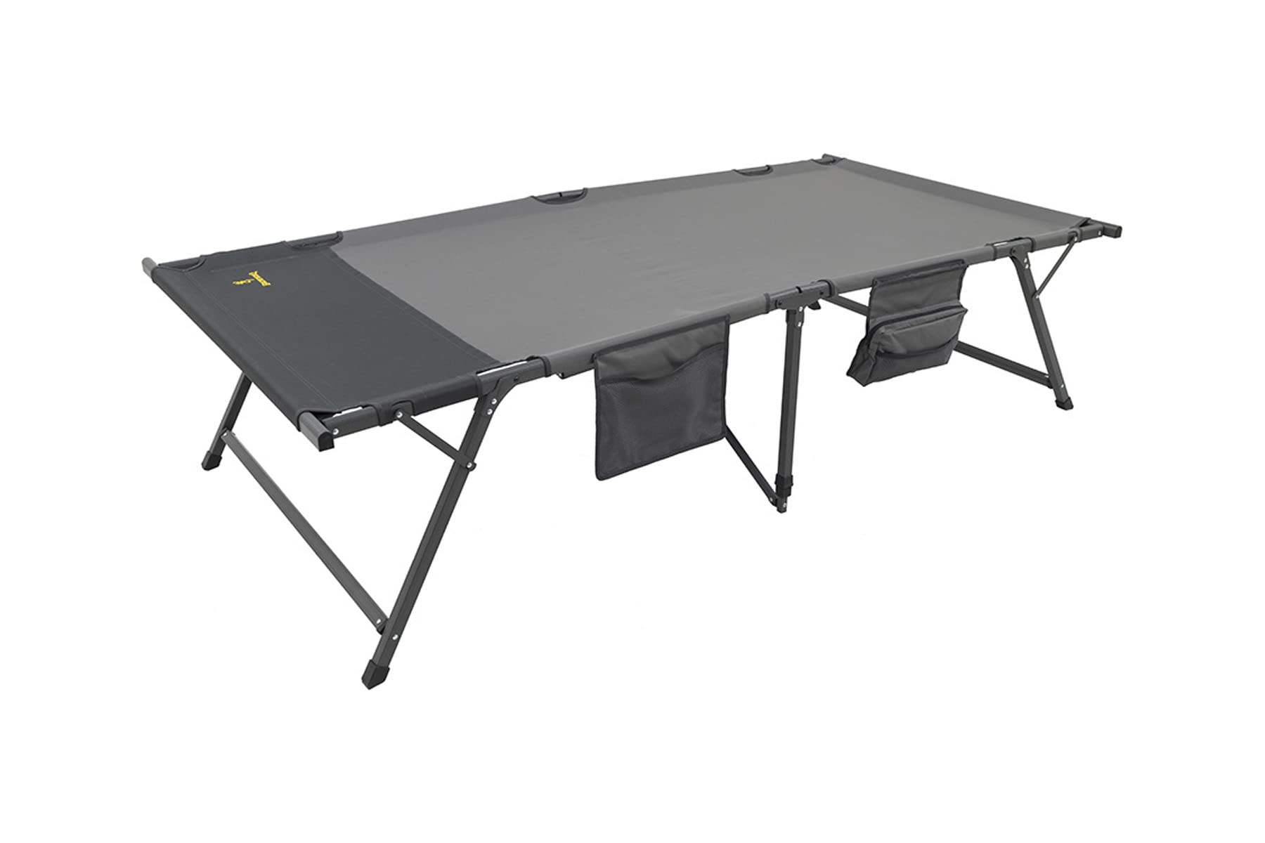 アルプス マウンテニアリング(Alps Mountaineering)Browning Titan コット チャコール/グレー サイズ:縦216 x 横101 x 高53cm 重量:9.3kg 最大荷重204kg