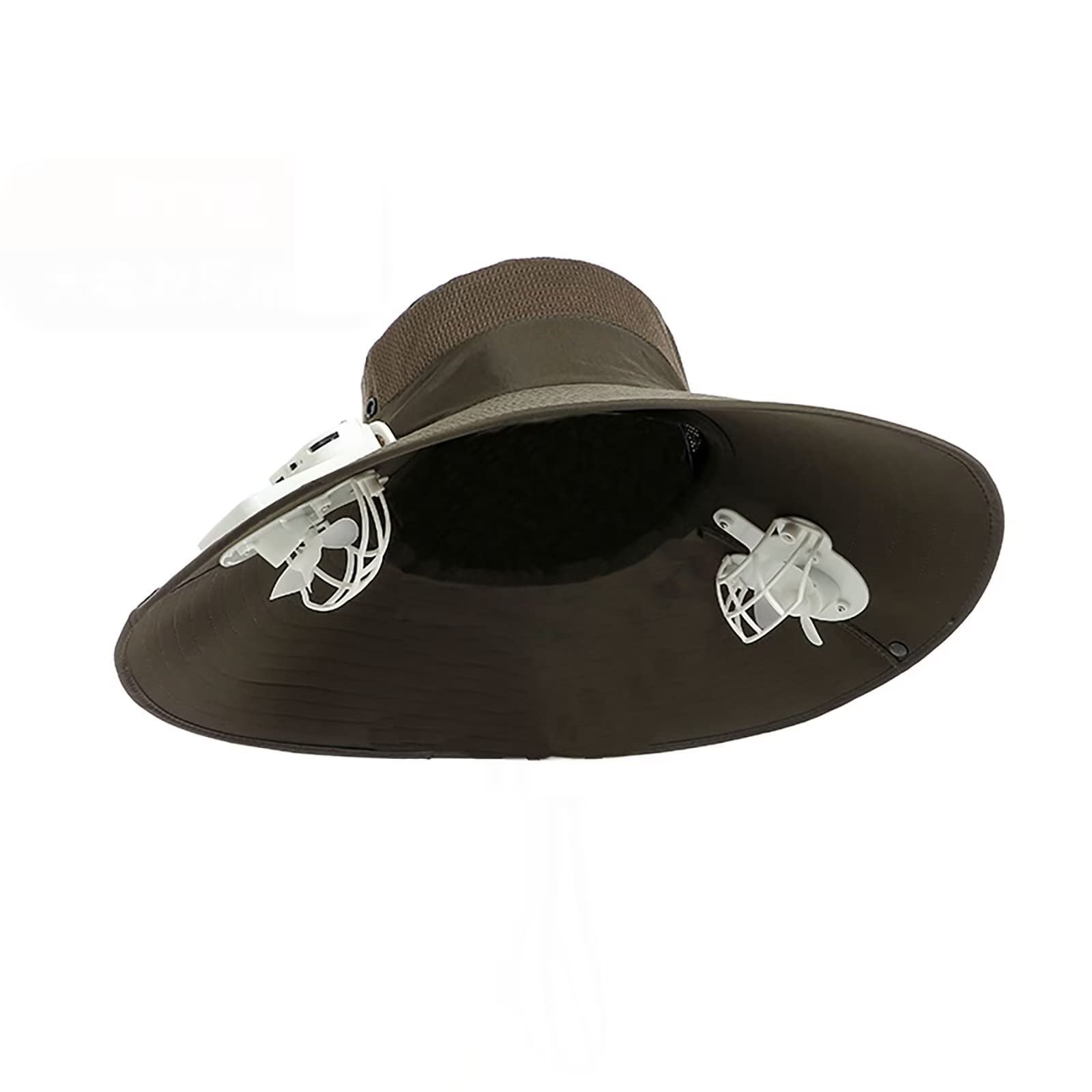 LOEBKEfor Outdoor Sport Travel Camping Solar Powered Fan Hat,Summer Sun Protection Wide Brim Hat/Fishing Hat/Sun Hat