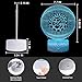 3D Optical Illusion Smart Night Light Table Lamp Gifts for Laker Men, Women, Kids, Teens, Boys