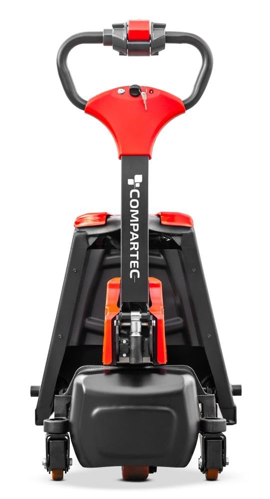 Chariot élévateur électrique : Compartec F3 - Batterie lithium-ion, charge de 1500 kg, longueur de fourche 1150 mm. - Norme industrielle - Performance et efficacité fiables - Idéal pour les entrepôts