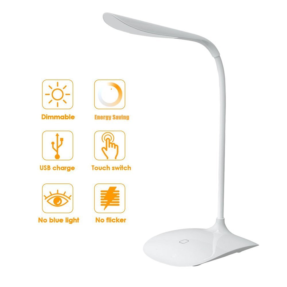 PETRICE Silicone Desk Lamp, Multicolour
