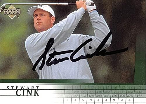 Autograph Warehouse 584155 Stewart Cink Autographed Trading Card - Golf, PGA Star - 2001 Upper Deck No.31