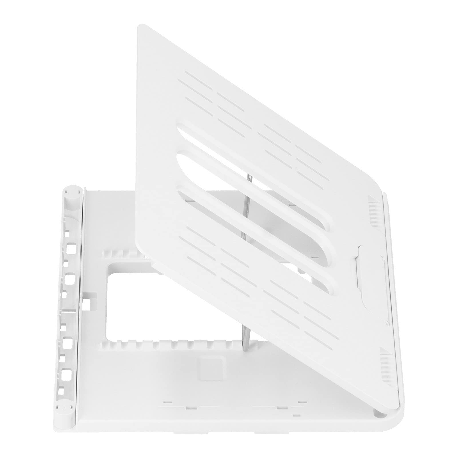 Wakects Składany Stojak na Tablet, 12-17 Cali, ABS, Wspornik z (WHITE)