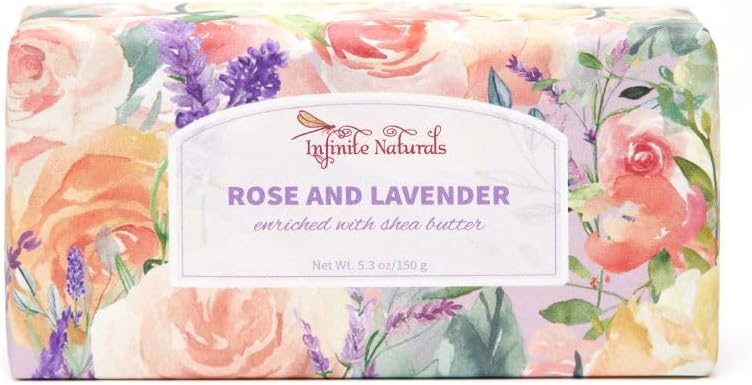 Rose & Lavender Bar Soap 5.3 oz