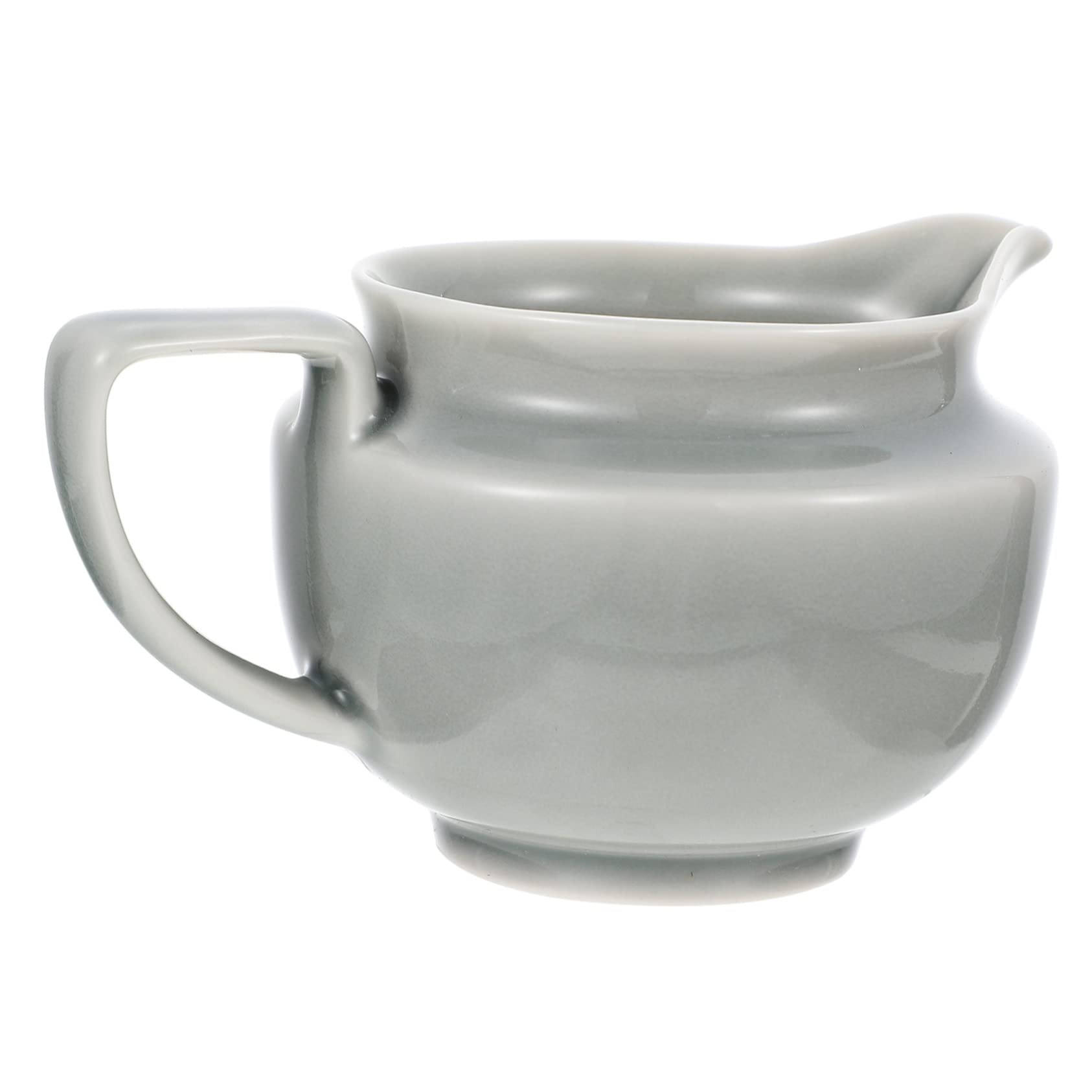 OFFSCH Vintage Ceramic Coffee Milk Cup Cup Latte Pitcher Milk Frother Restaurant Sauce Pot