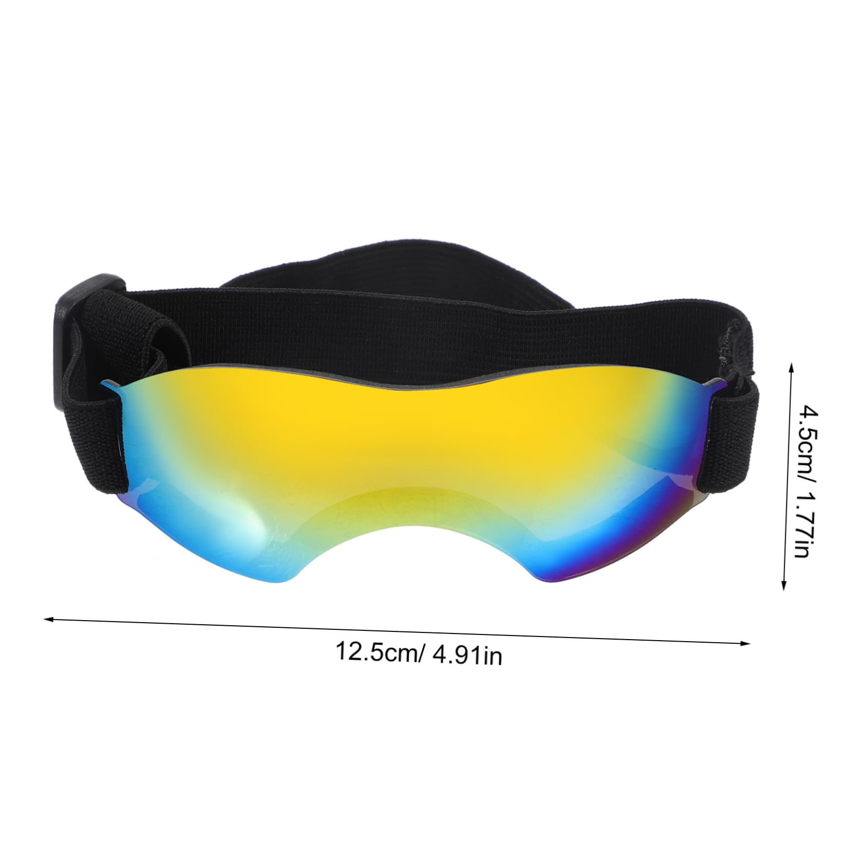 Happyyami Doggie Goggles for Small Dogs Fashionable Pet Eyewear Sun Windproof and