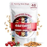 Earnest Eats Vegan Hot Cereal with Superfood Grains, Quinoa, Oats and Amaranth - American Blend - (Case of 6 - 12.6 oz)