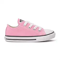 Tênis Infantil Converse All Star Chuck Taylor Rosa Cano Curto