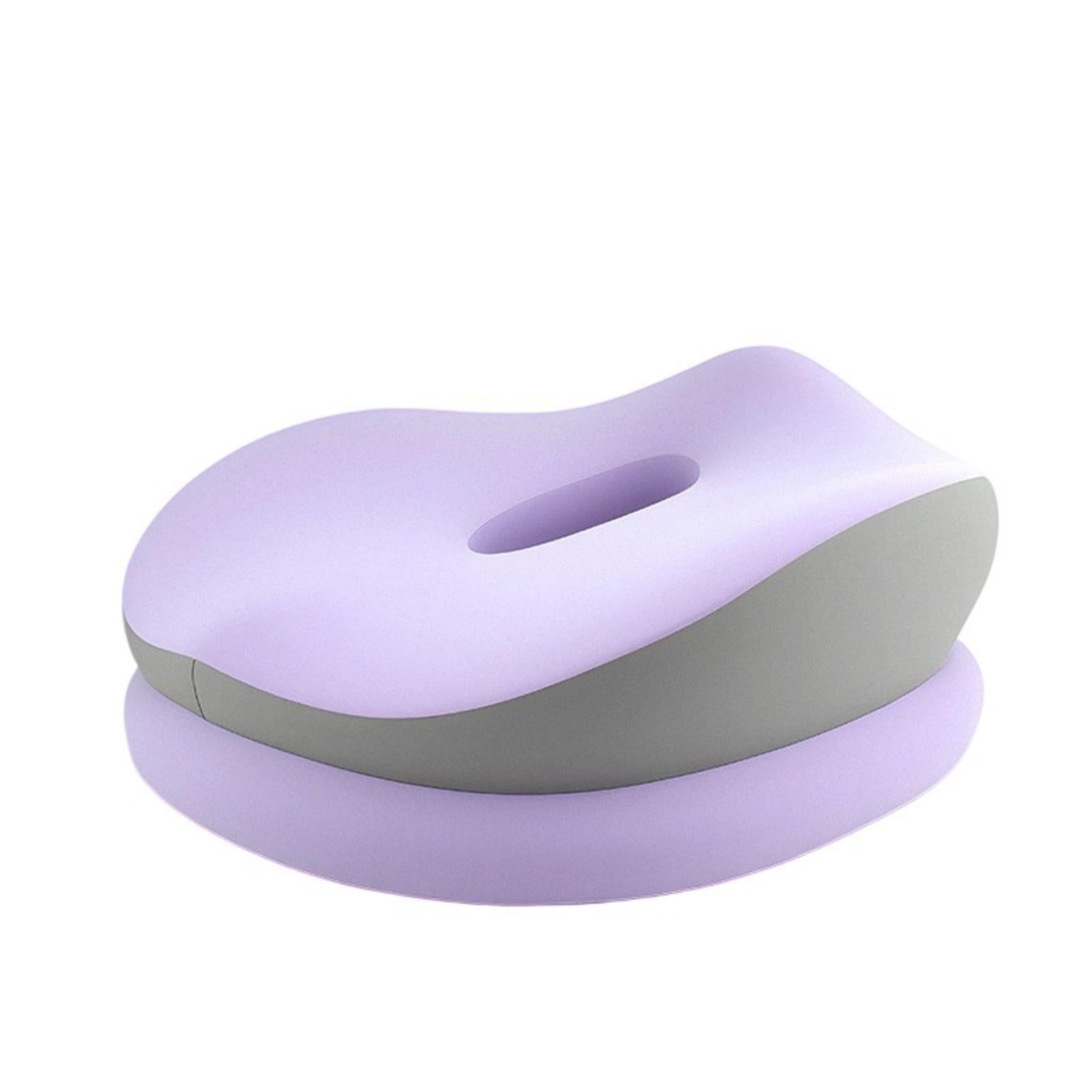 Il tessuto ergonomico della seta del ghiaccio di raffreddamento del cuscino della sedia dell'ufficio ha ventilato i centri vuoti per il cuscino lombare della schiuma di memoria lombare