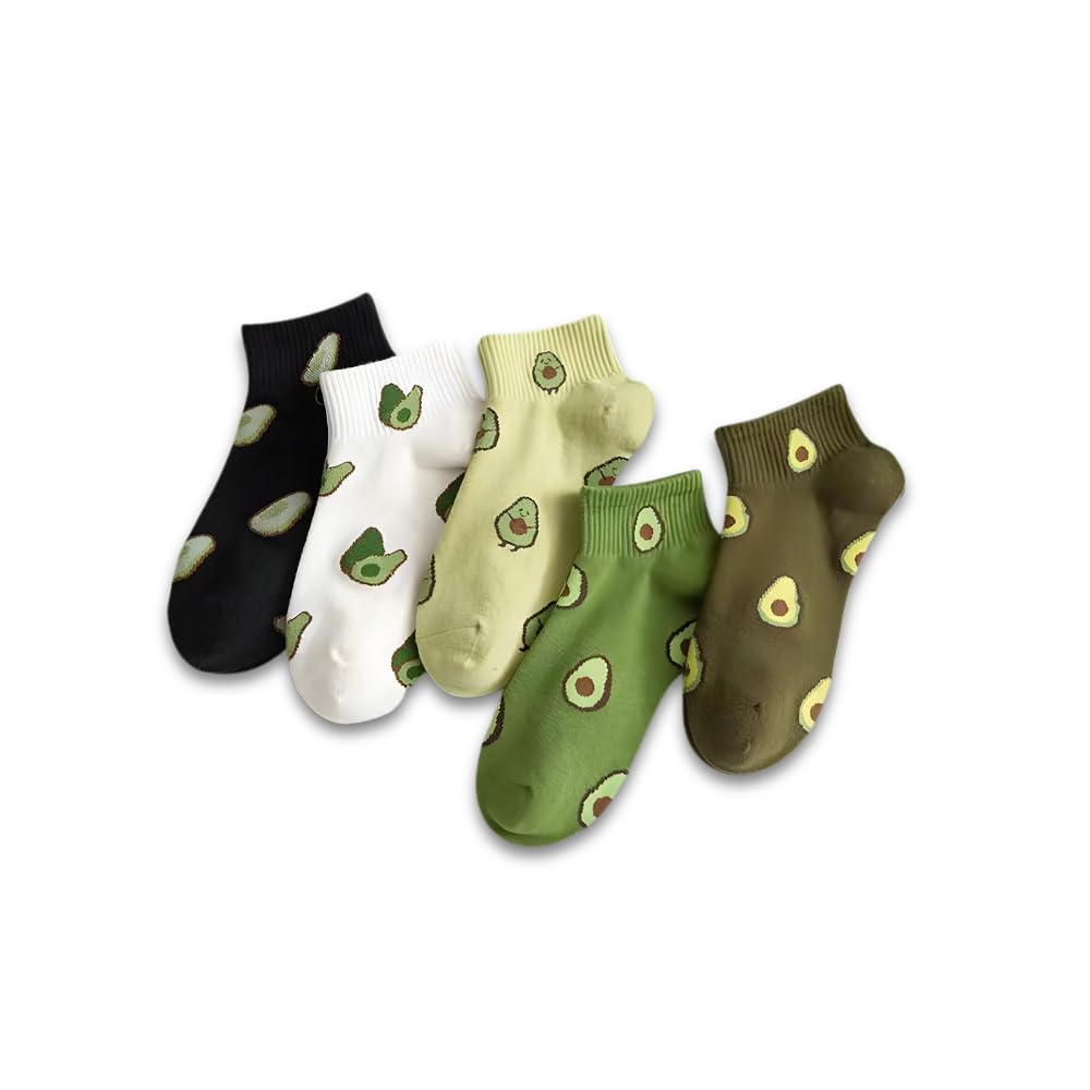 16 Degree Below Avocado Cotton Ankle Socks, Casual Wear, Breathable and Stretchable, Pack of 5 - Review, Price and Buying Guide