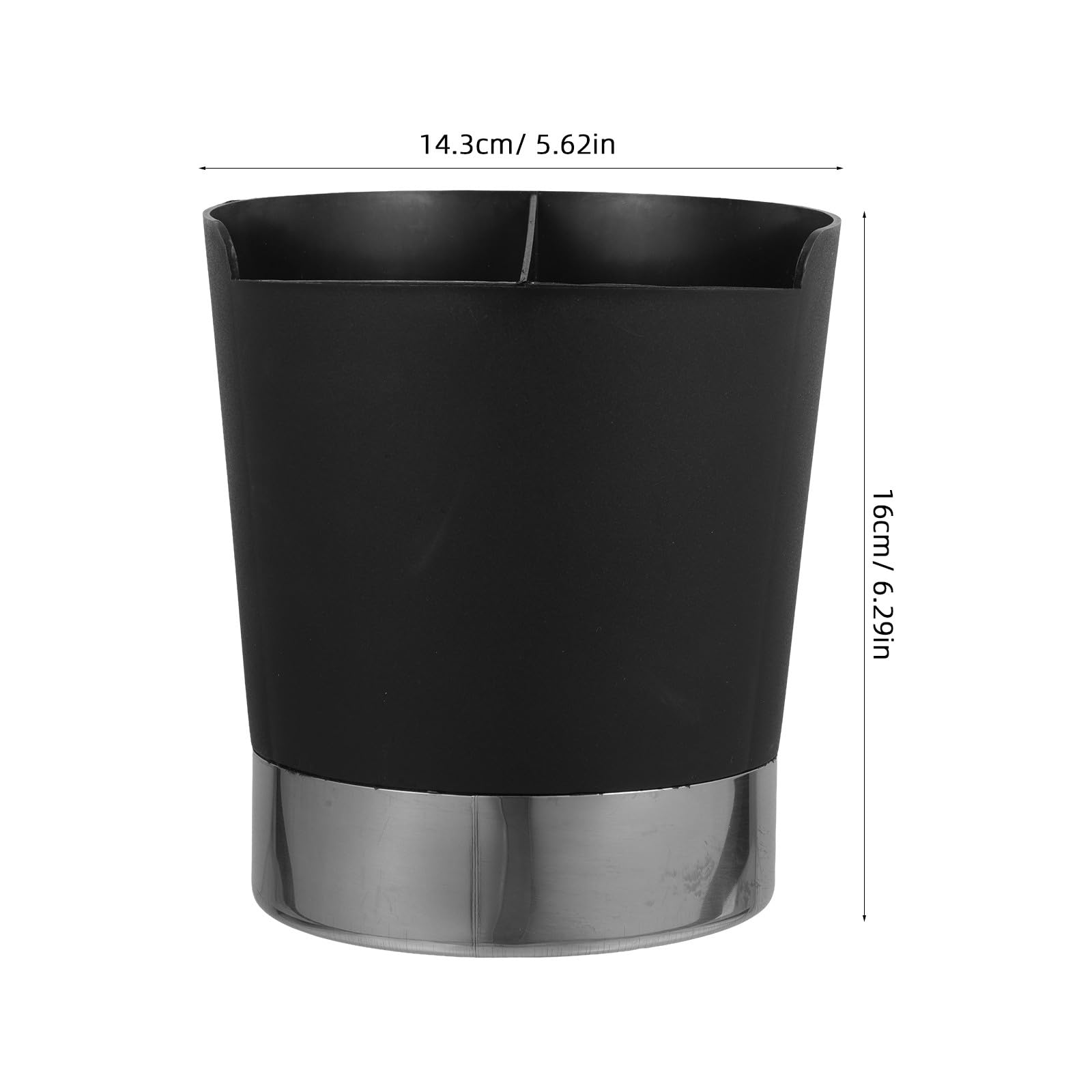VICASKY Distributore di Cannucce Multifunzione in Acciaio Inossidabile 3 Scomparti per Utensili da Cucina Resistente per Banconi e Tavoli da Pranzo